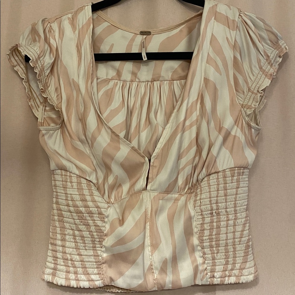 Free People silk blouse - Picture 3 of 4